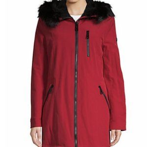 Calvin Klein Women's Jacket with Trimmed Hood